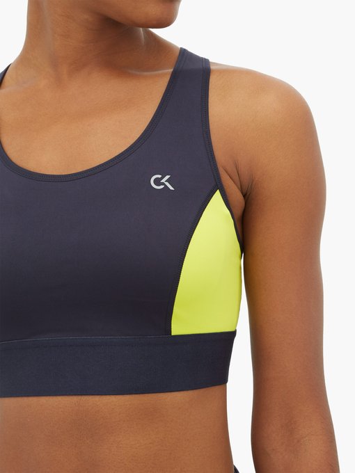 High-impact racer-back sports bra 