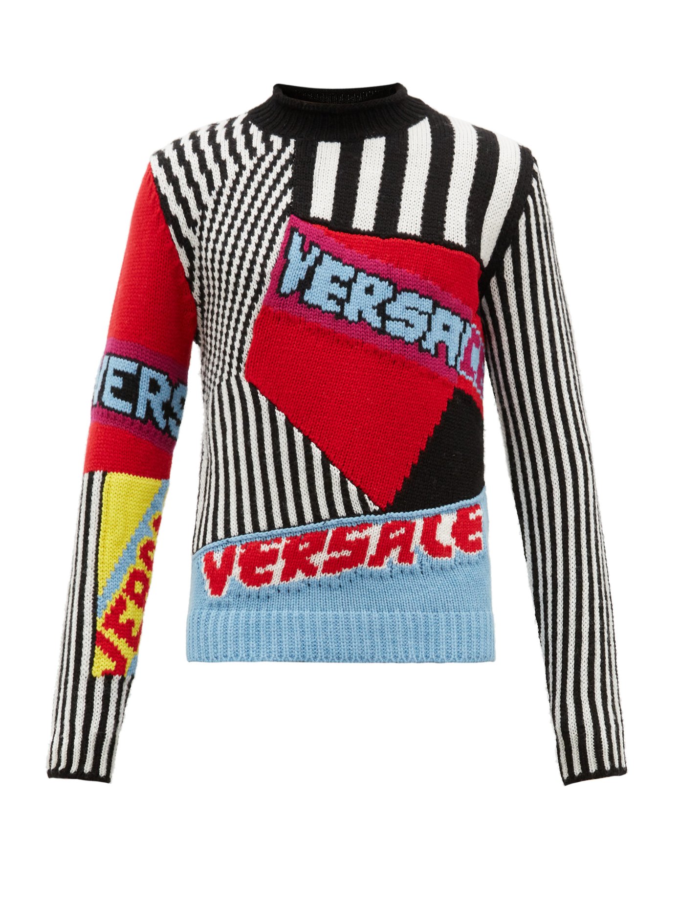 versace wool sweater