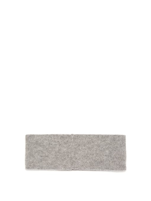 Logo Intarsia Wool Blend Headband Falke Matchesfashion Jp