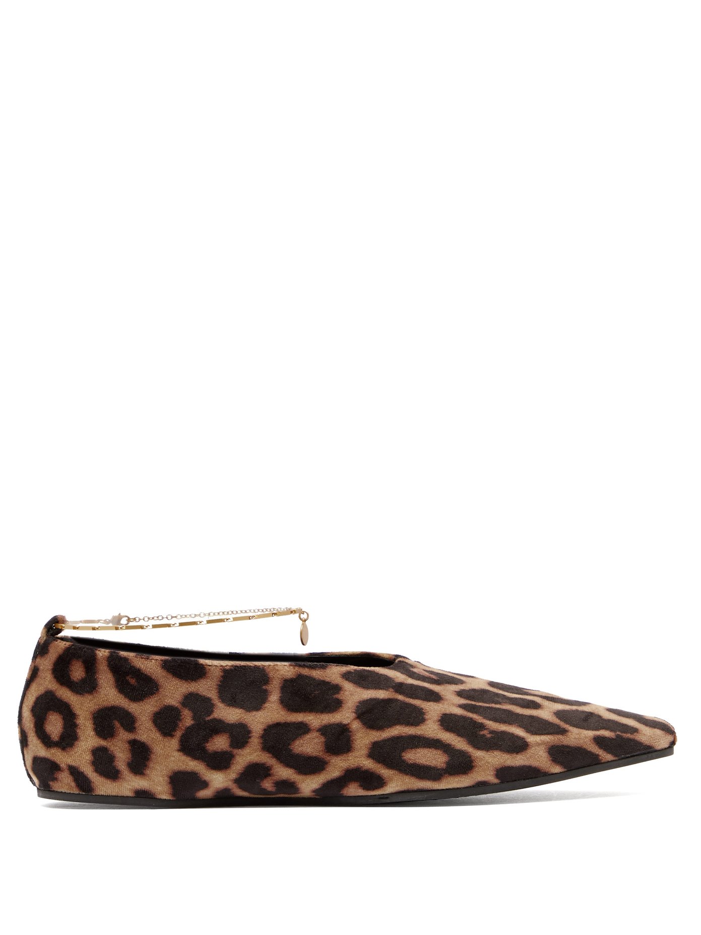 leopard ballet shoes