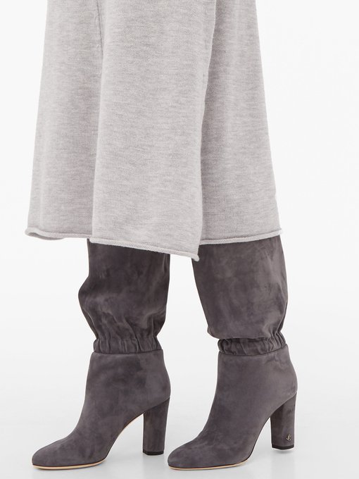 Maxyn 85 knee-high suede boots | Jimmy 