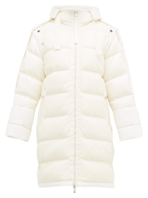 white moncler coat