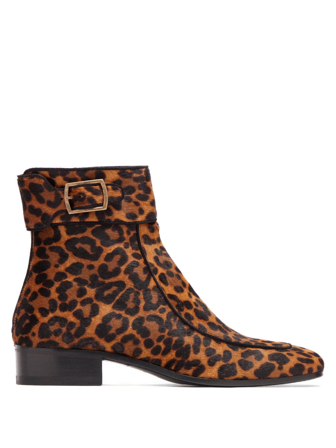 Miles leopard-print ankle boots | Saint 