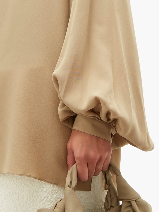 Vara balloon-sleeve silk blouse | The Row | MATCHESFASHION UK