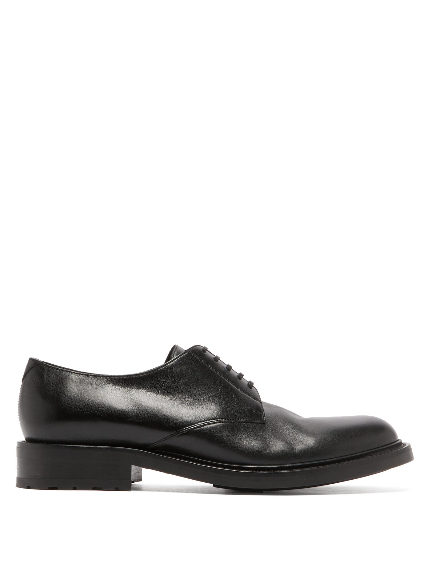 Army 20 high-shine leather derby shoes 