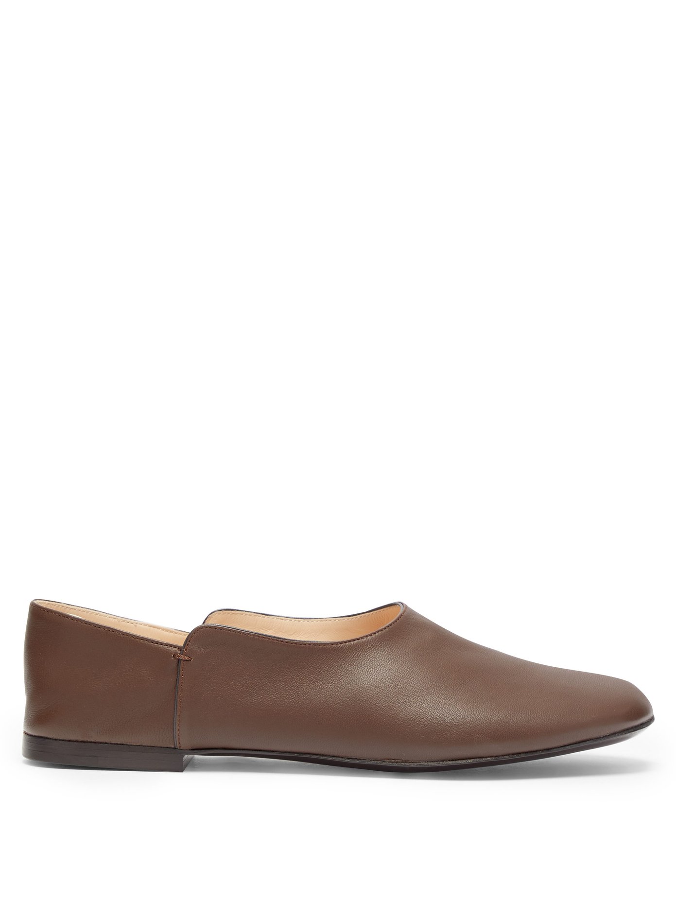 Boheme leather loafers | The Row 