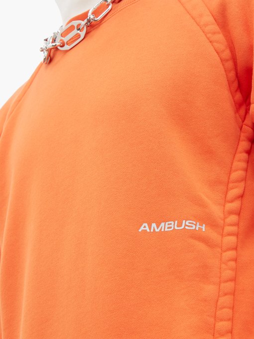 Ambush（アンブッシュ）ロゴ パイピング コットンスウェットシャツ｜MATCHESFASHION（マッチズファッション）