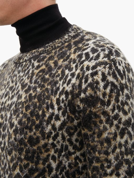 Saint Laurent Leopard Sweater Store, SAVE 50%.