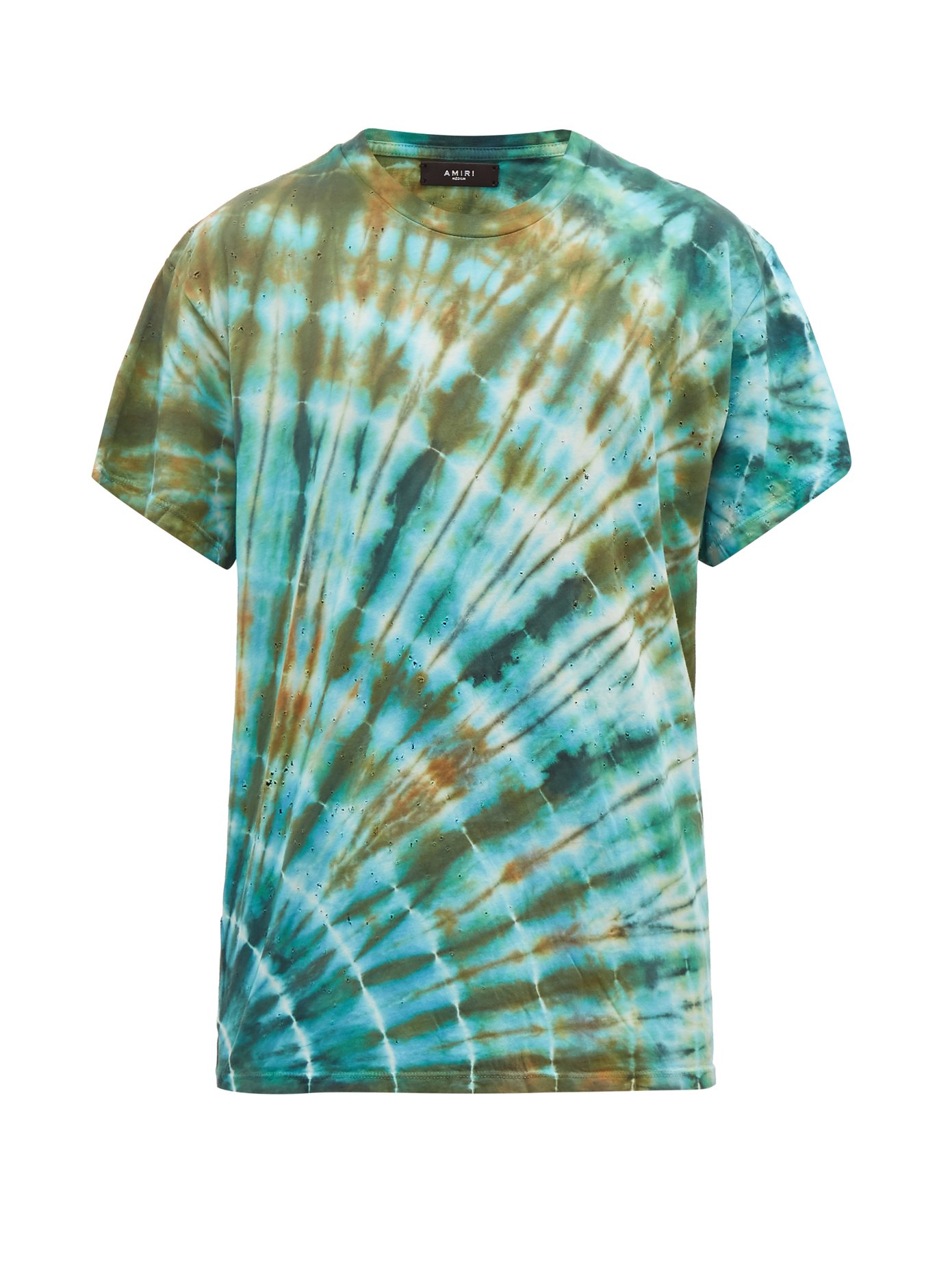 amiri tie dye t shirt