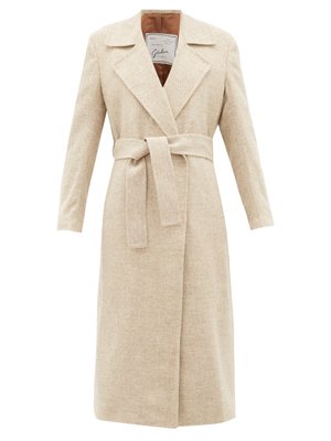 The Linda herringbone wool-twill coat | Giuliva Heritage Collection ...