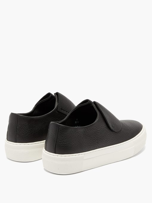 Paper Planes slip-on leather trainers 