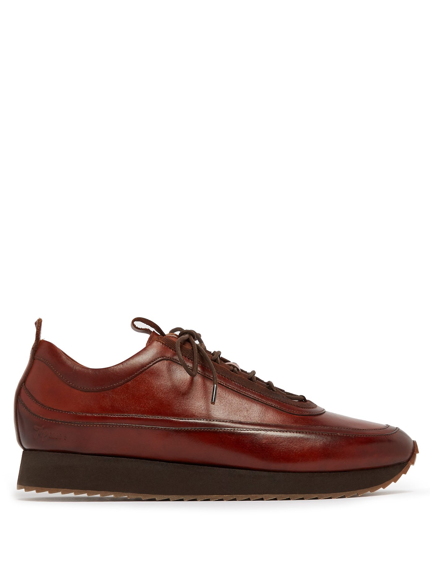 Sneaker 12 leather trainers | Grenson 