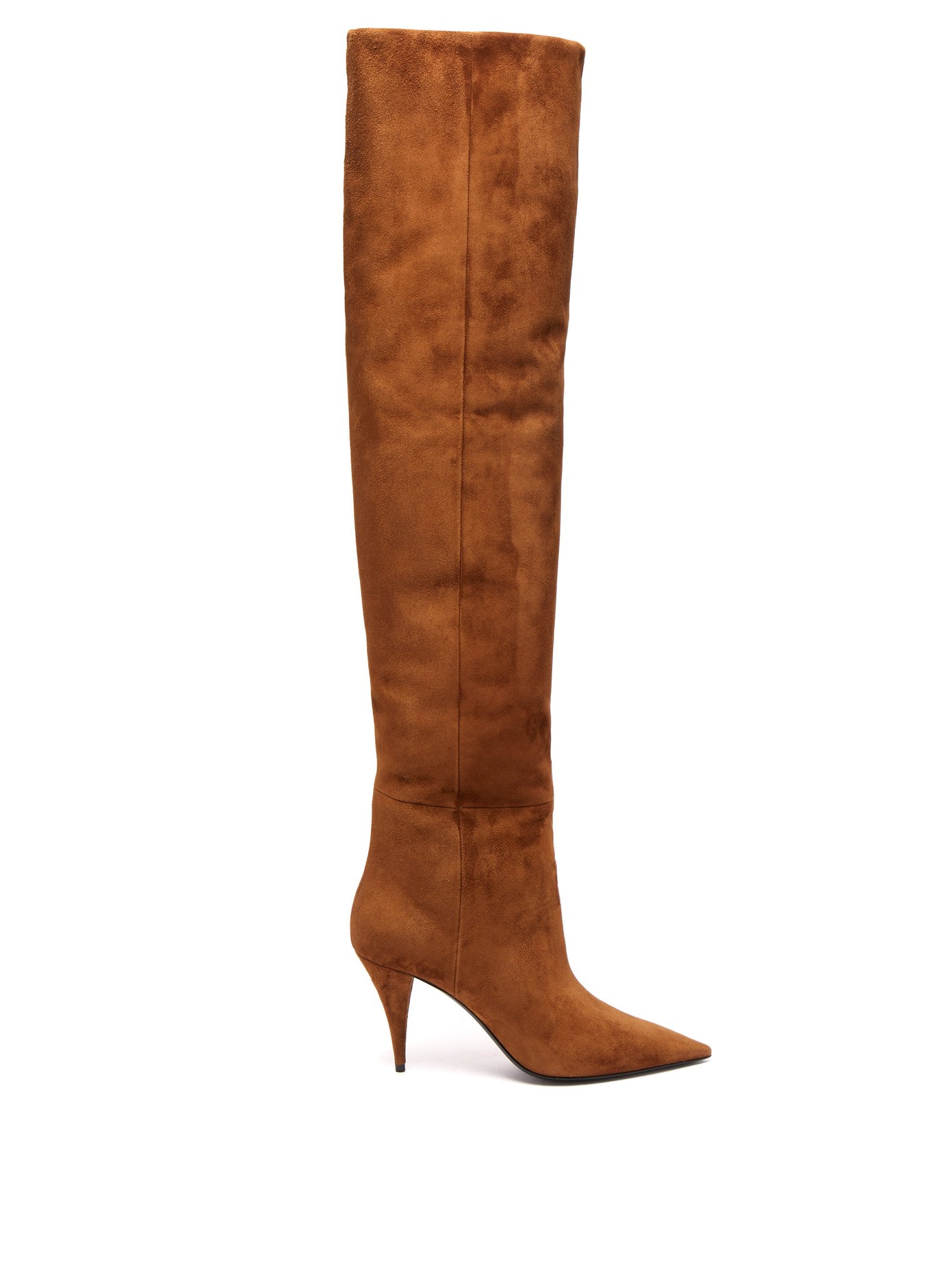 Kiki slouchy suede over-the-knee boots 