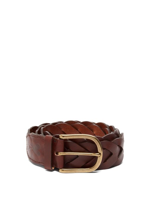 Braided leather belt | AMI | MATCHESFASHION UK