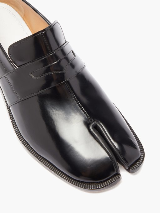 Tabi split-toe leather loafers | Maison 