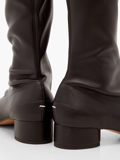 maison margiela leather boots