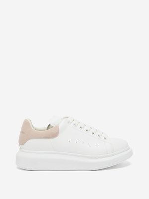 alexander mcqueen show leather trainers