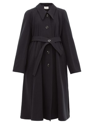 Belted wool-canvas coat | Lemaire | MATCHESFASHION US