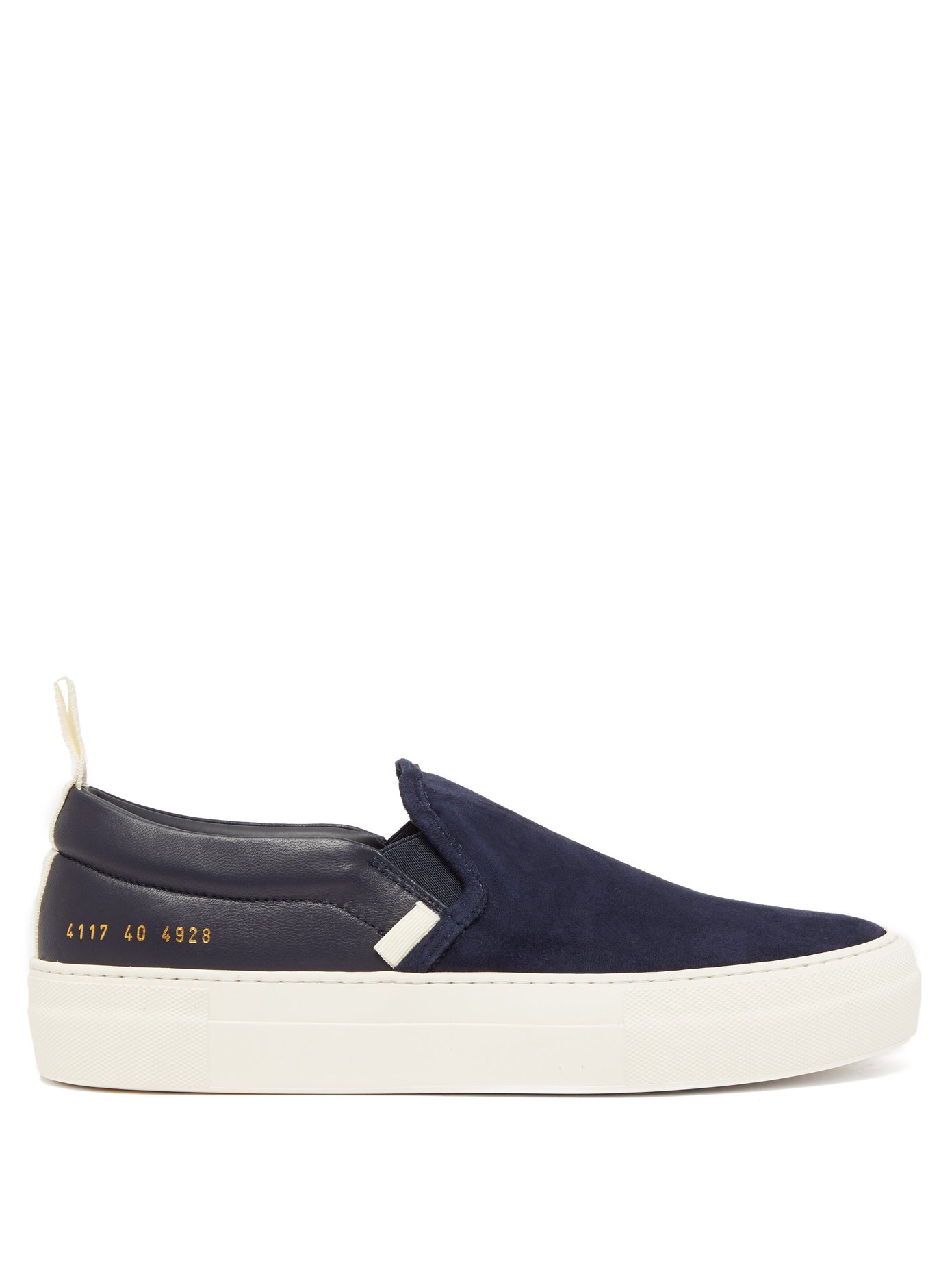 suede slip on trainers