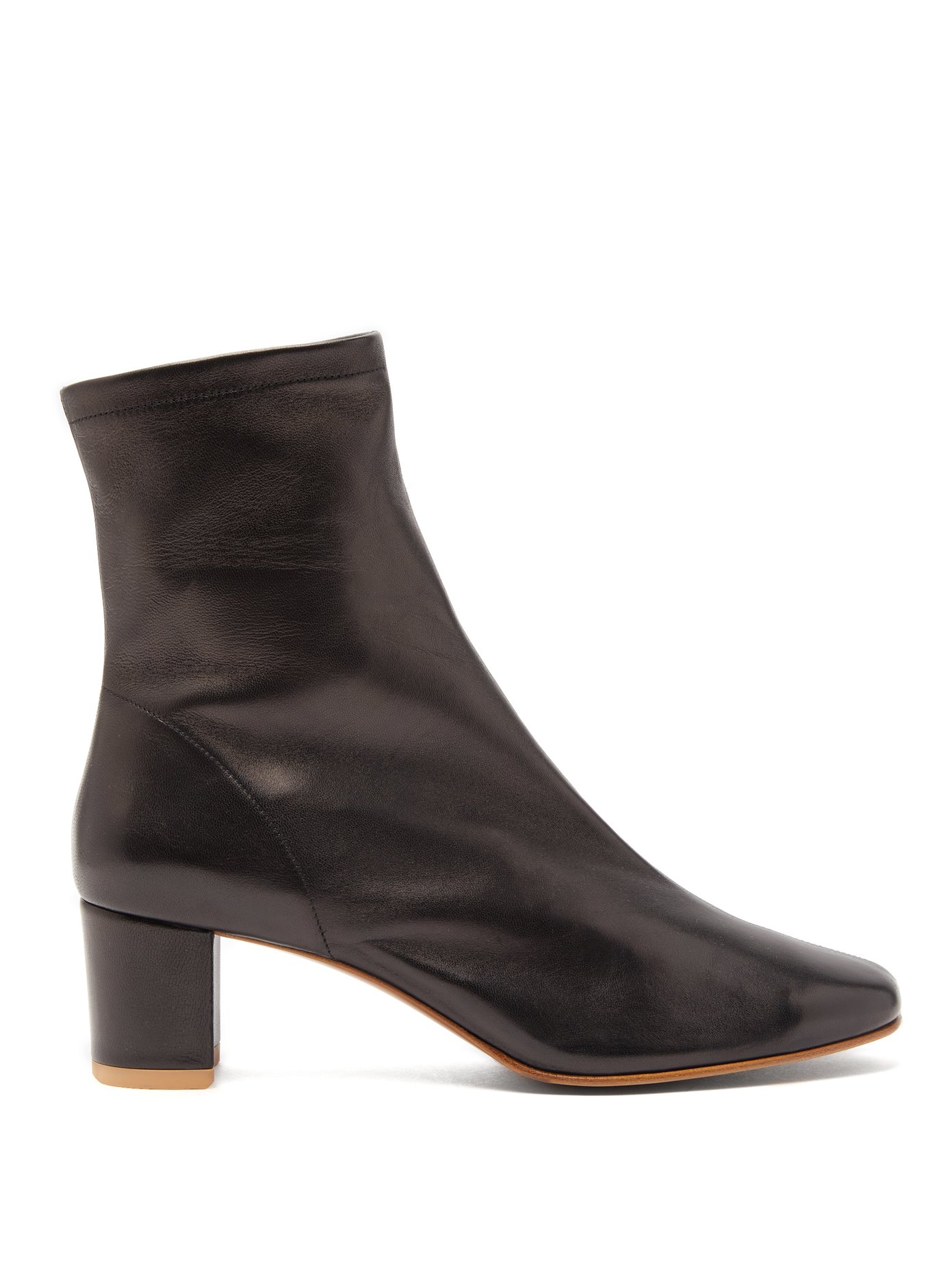 Sofia leather ankle boots | By Far 