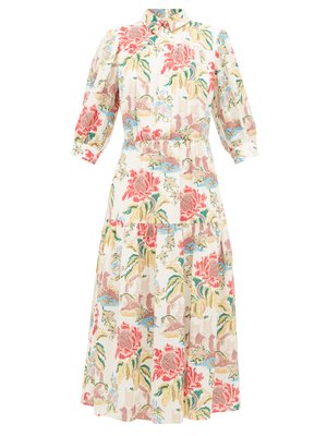 Floral-print poplin shirtdress | Peter Pilotto | MATCHESFASHION US