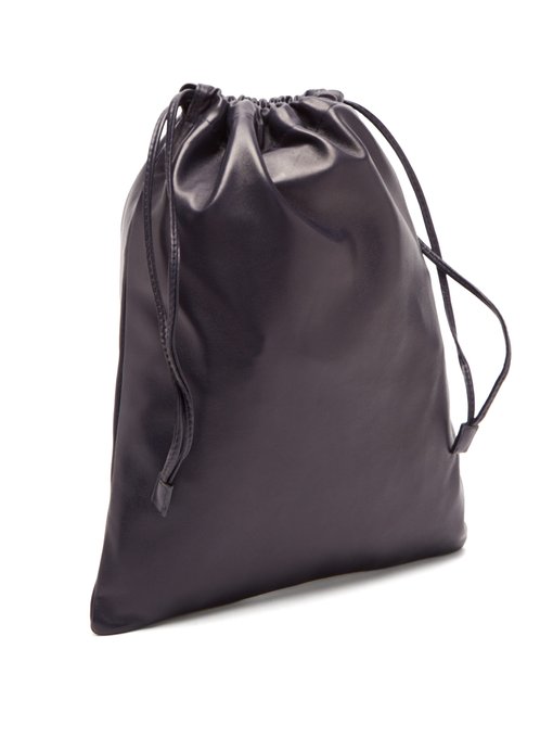 X Suzanne Koller drawstring leather pouch | A.P.C. | MATCHESFASHION UK