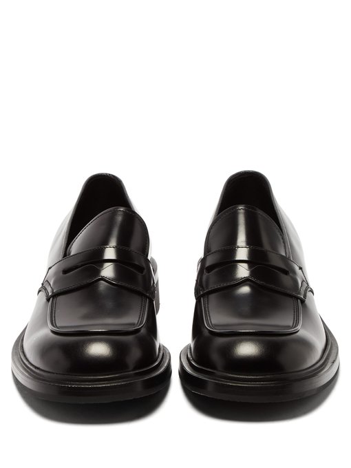 Leather penny loafers | Prada 