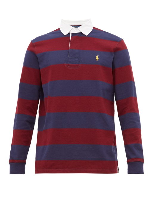 Ralph Lauren Rugby Stripe Sueded Polo Switzerland, SAVE 56% 