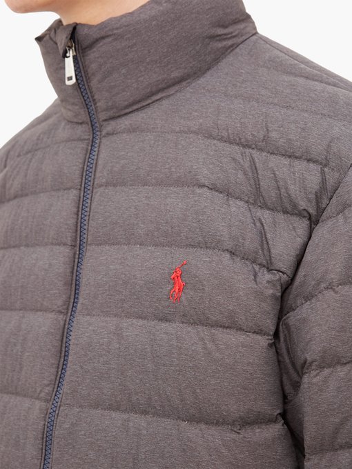 polo ralph lauren quilted shell down jacket