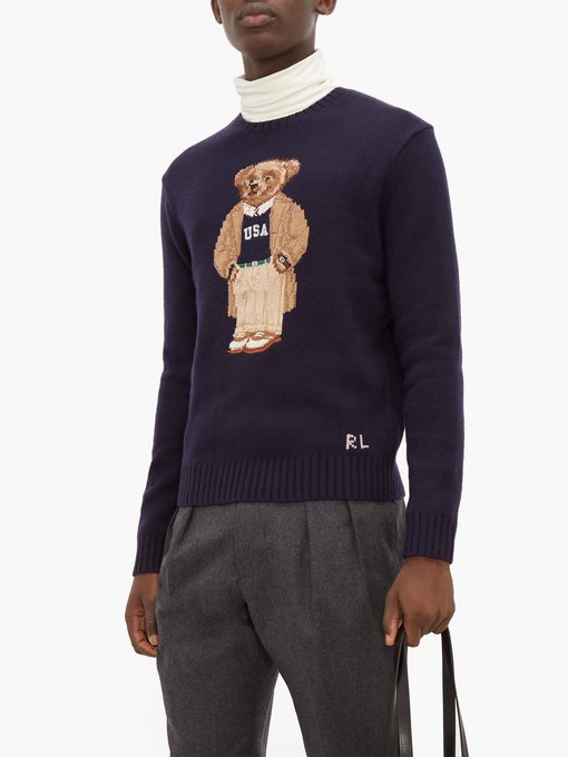 ralph lauren bear trousers