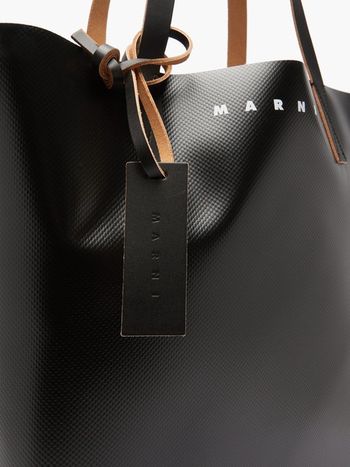 marni two tone tote bag