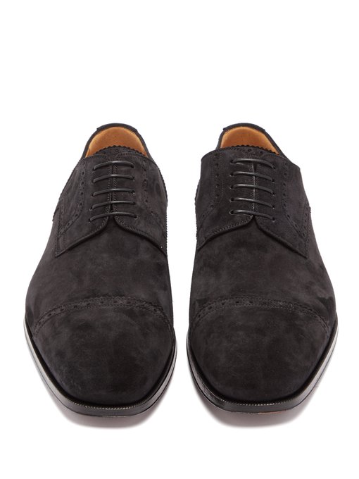 Cousin Charles suede derby shoes 