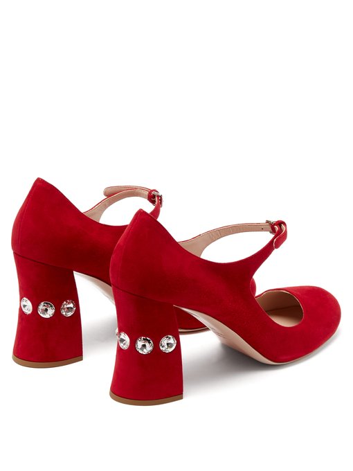 miu miu red heels