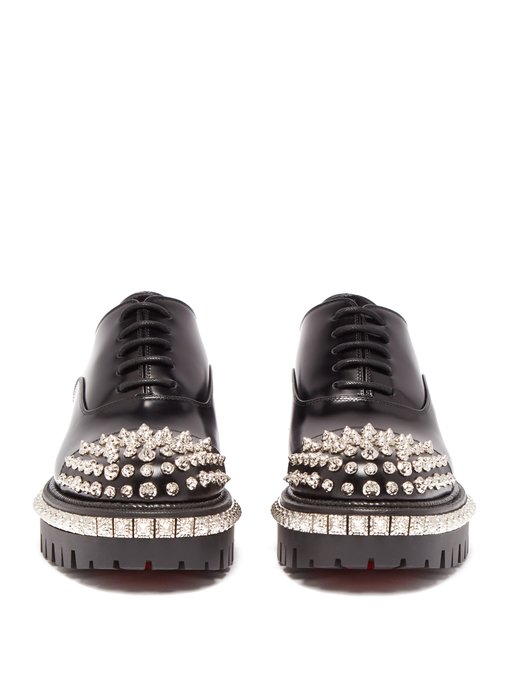 Kings Road studded leather oxford shoes 