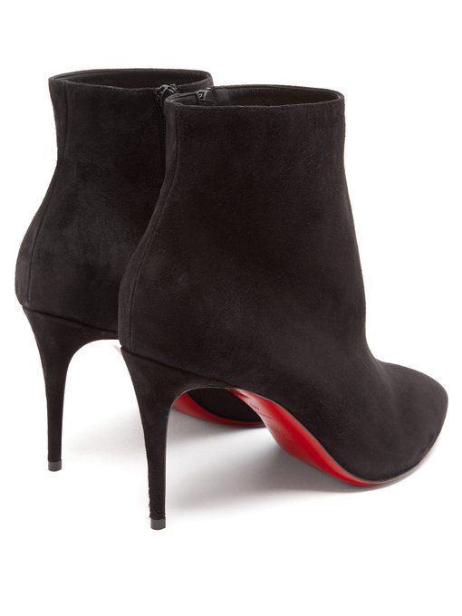 eloise leather red sole booties