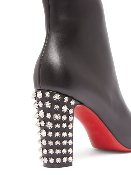 louboutin studded boots