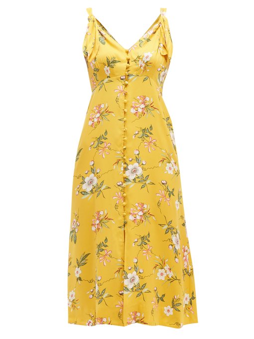 rebecca taylor yellow dress