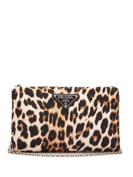 prada leopard print bag