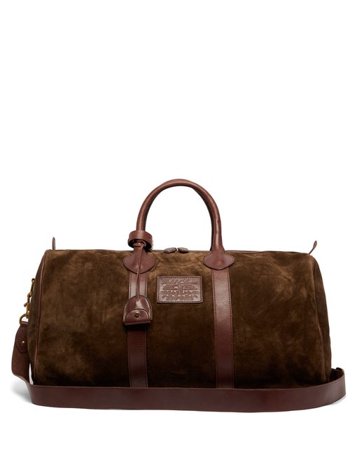 ralph lauren leather holdall