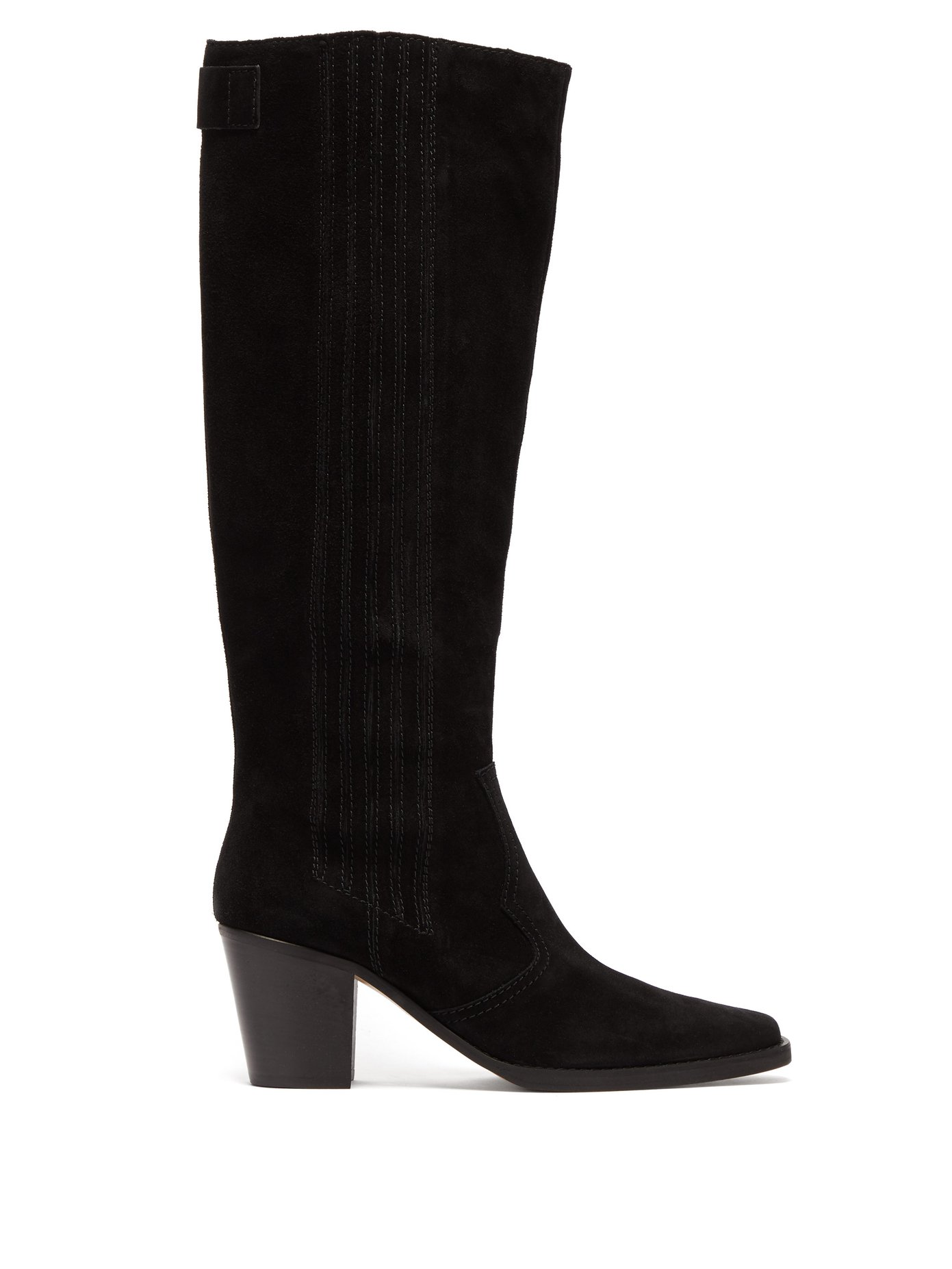knee high suede boots uk