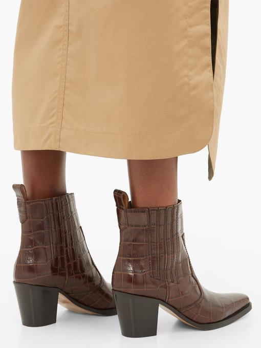 ganni western boots