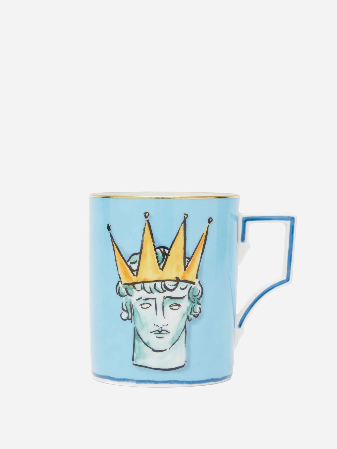 X Luke Edward Hall Neptune porcelain mug