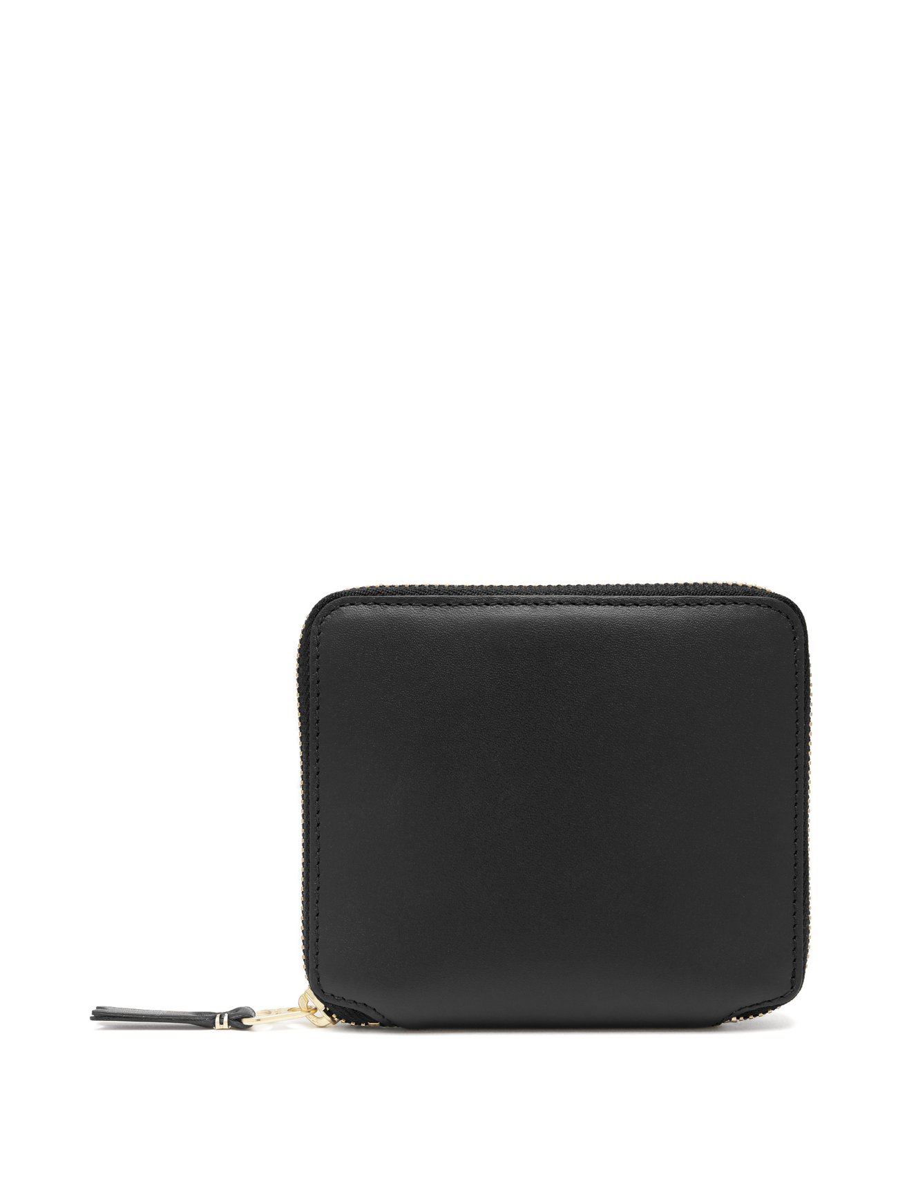 Comme des Garçons Wallet Black Zip-around leather wallet | 매치스 