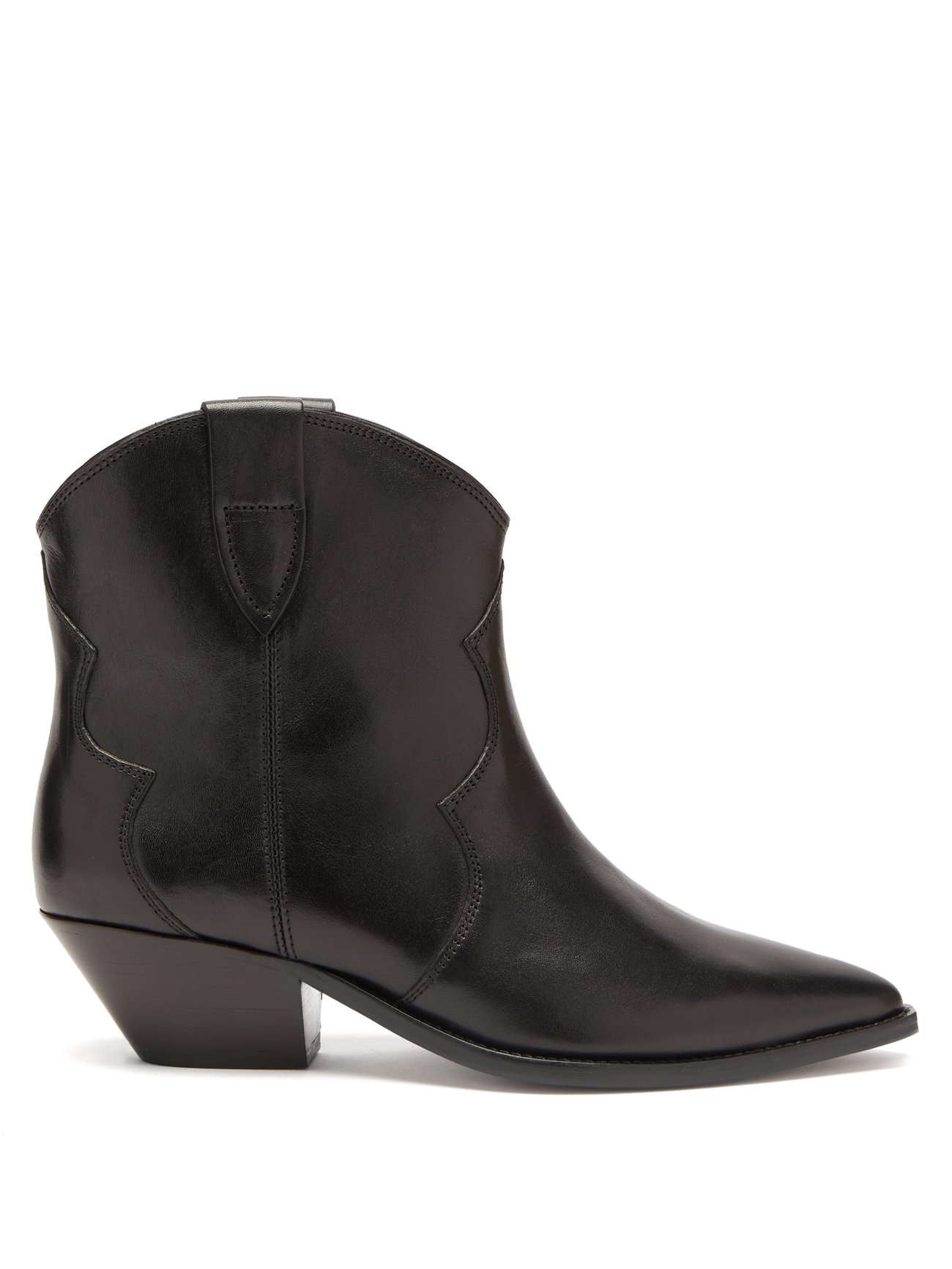 Black Dewina leather Western ankle boots | Isabel Marant ...
