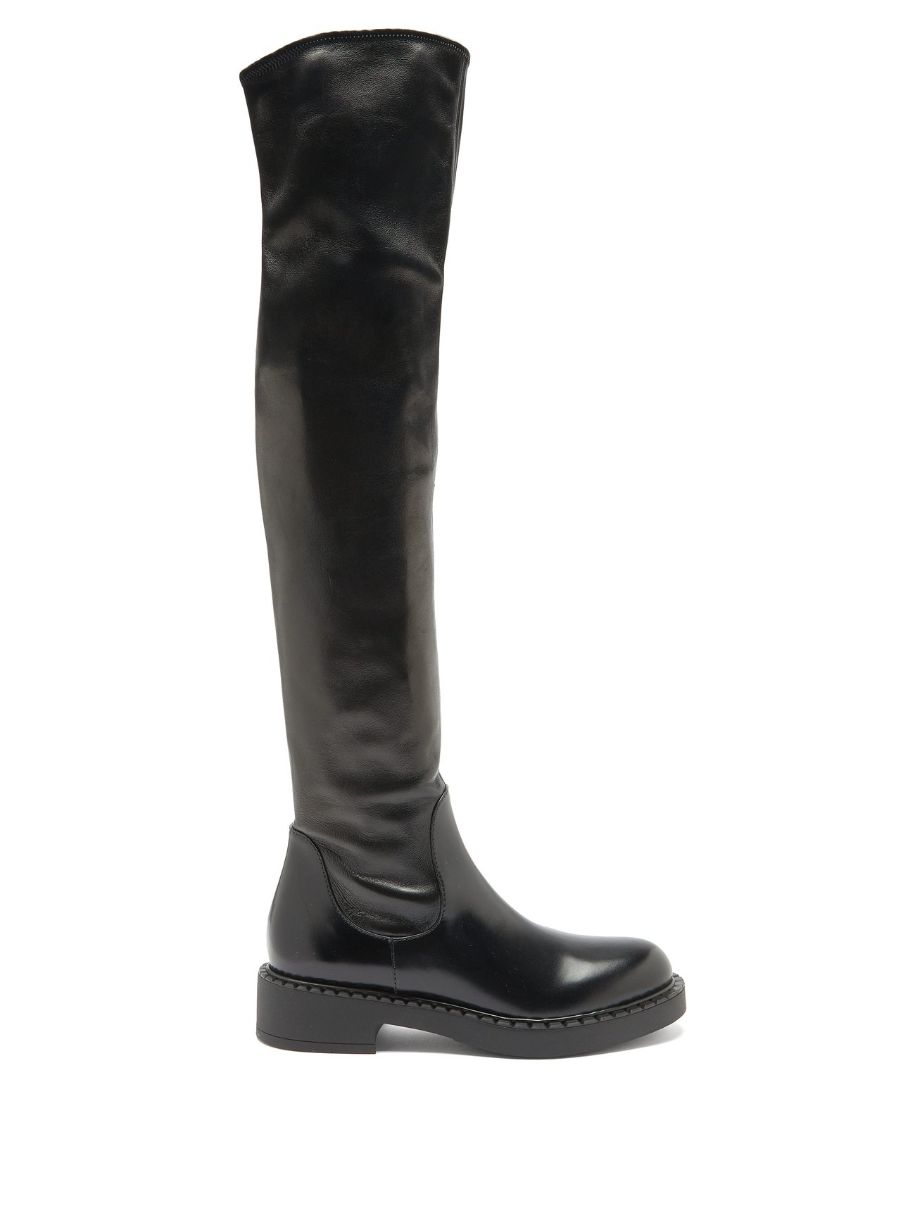 prada knee boots