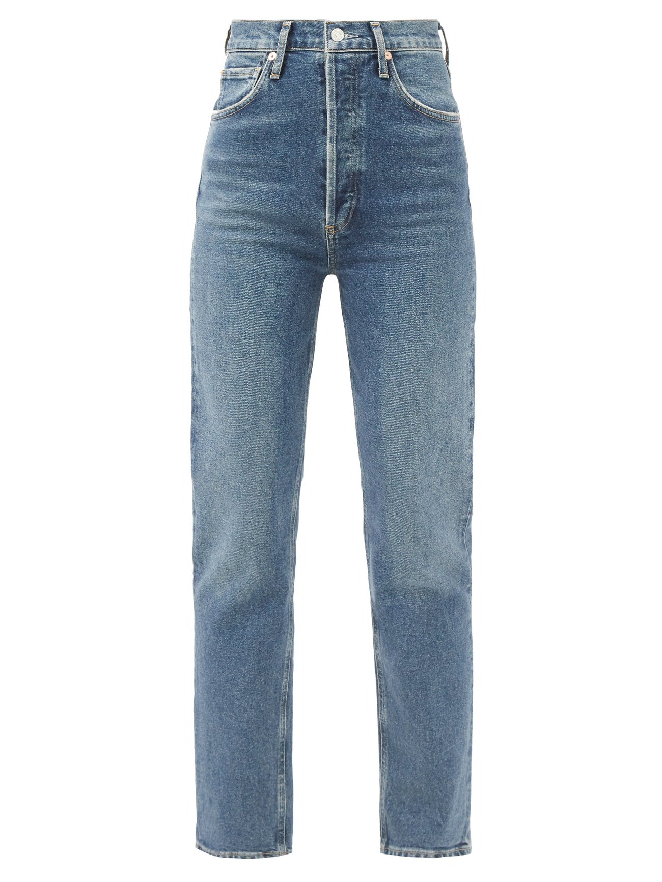 Womens Clothing Jeans Capri and cropped jeans Citizens of Humanity Sabine High Rise Straight in Blue 