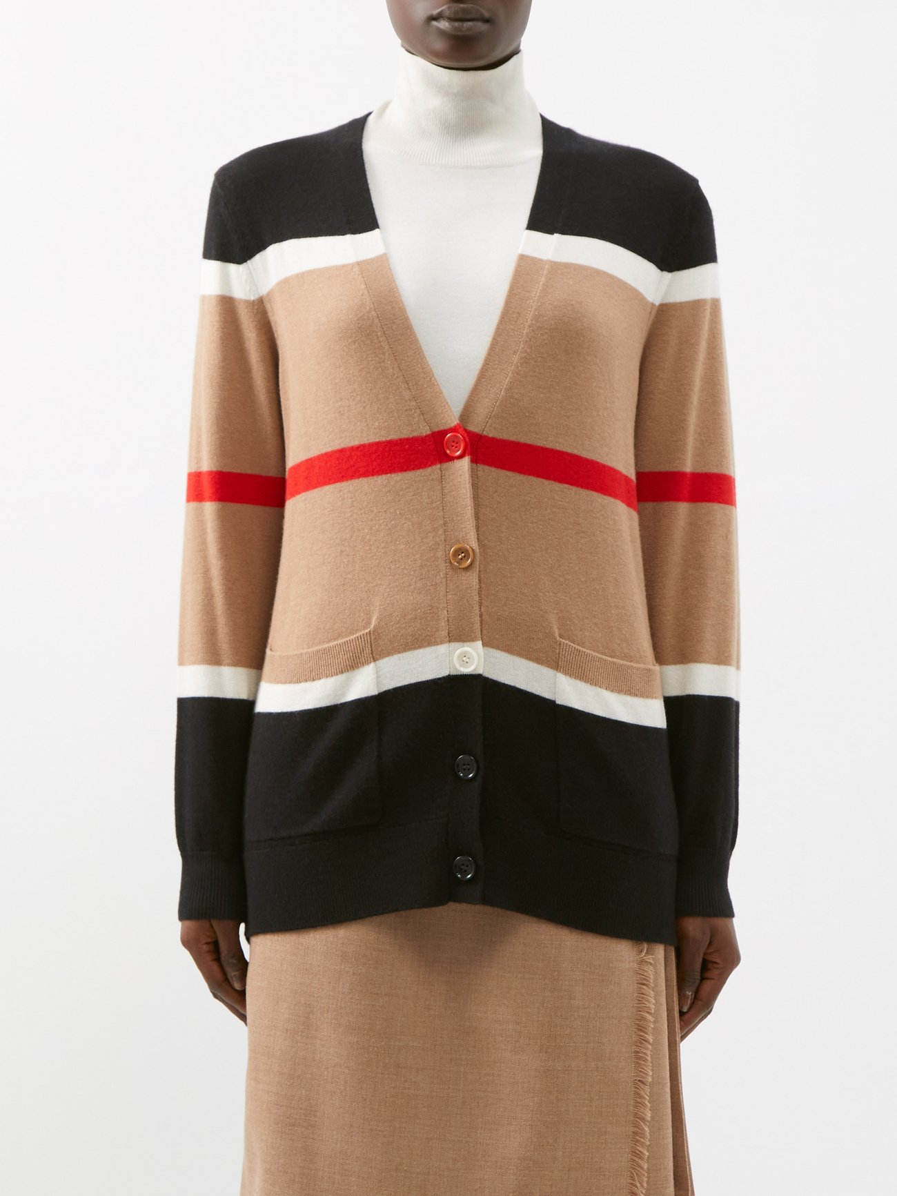 ギフト 美品 Burberry カーディガン160㎝ ecousarecycling.com