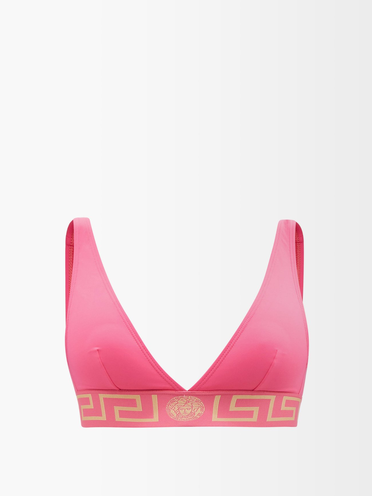 pink versace bra