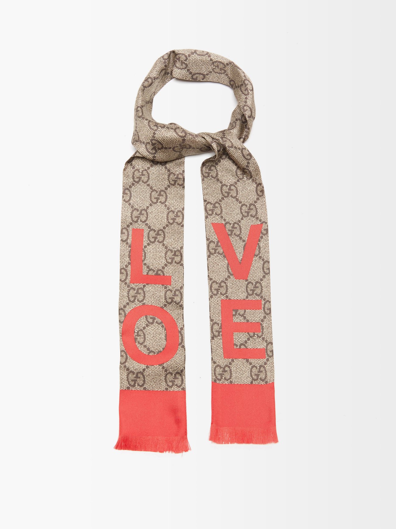 gucci logo scarf sale