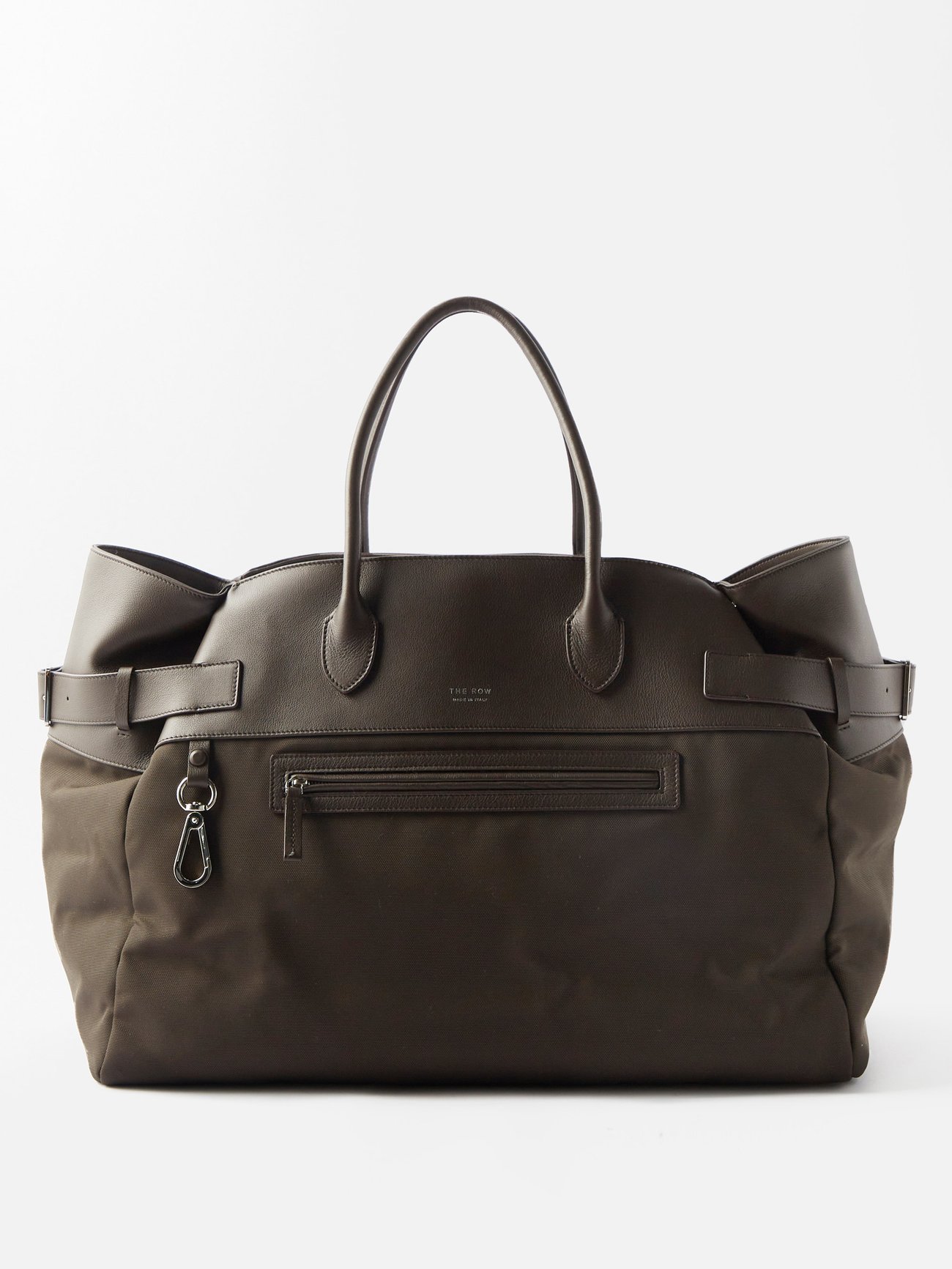 Margaux 17 Inside Out leather and shell tote bag